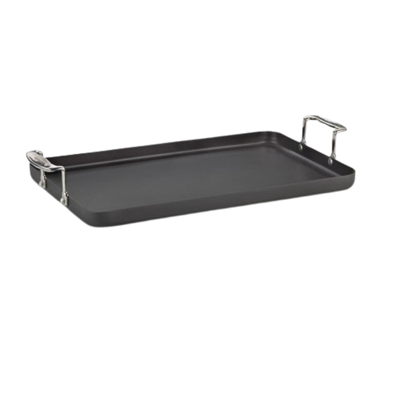 Discontinued Chef's Classic&trade; Nonstick Hard Anodized 13" x 20" Double Burner Griddle