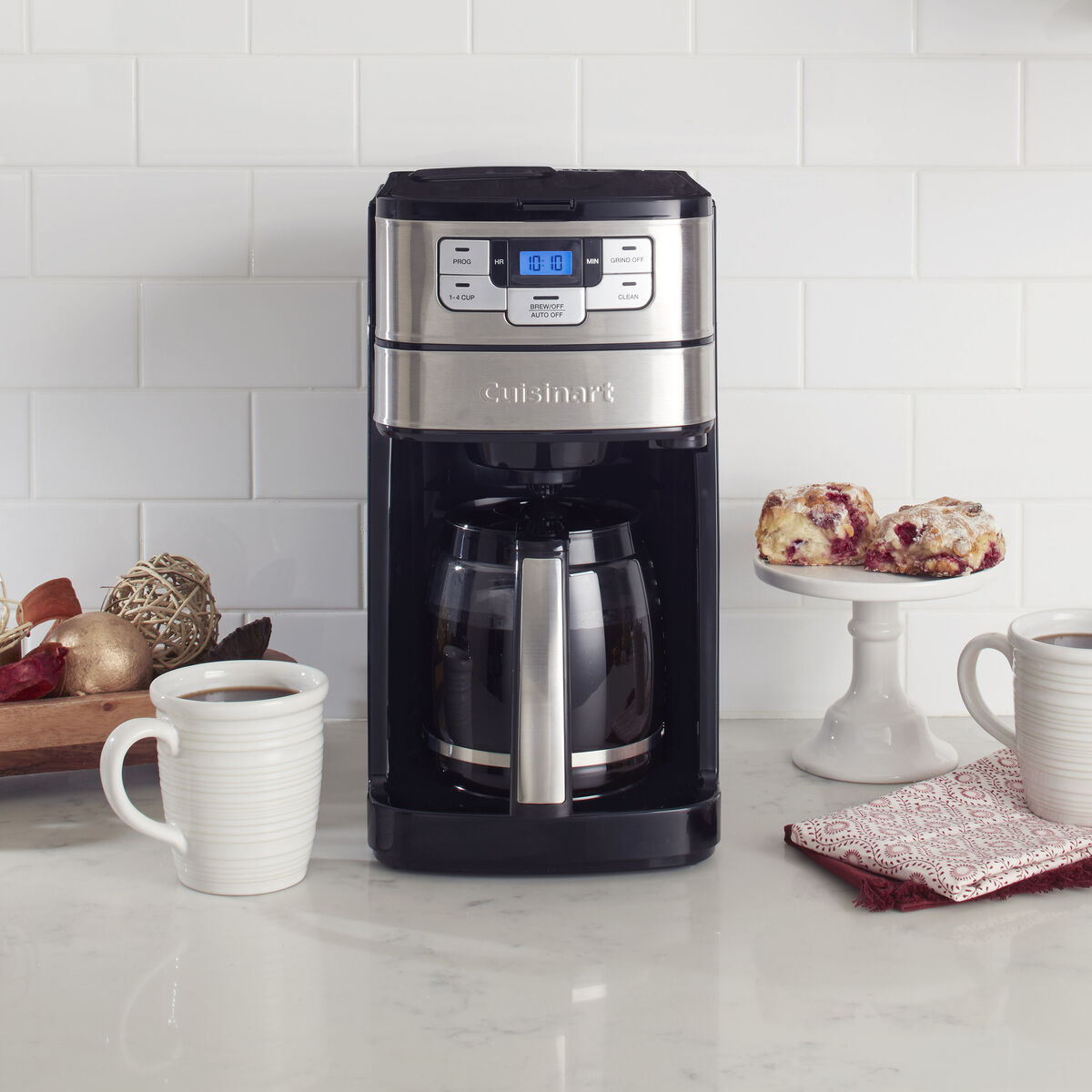 Automatic Grind & Brew 12 Cup Coffee Maker
