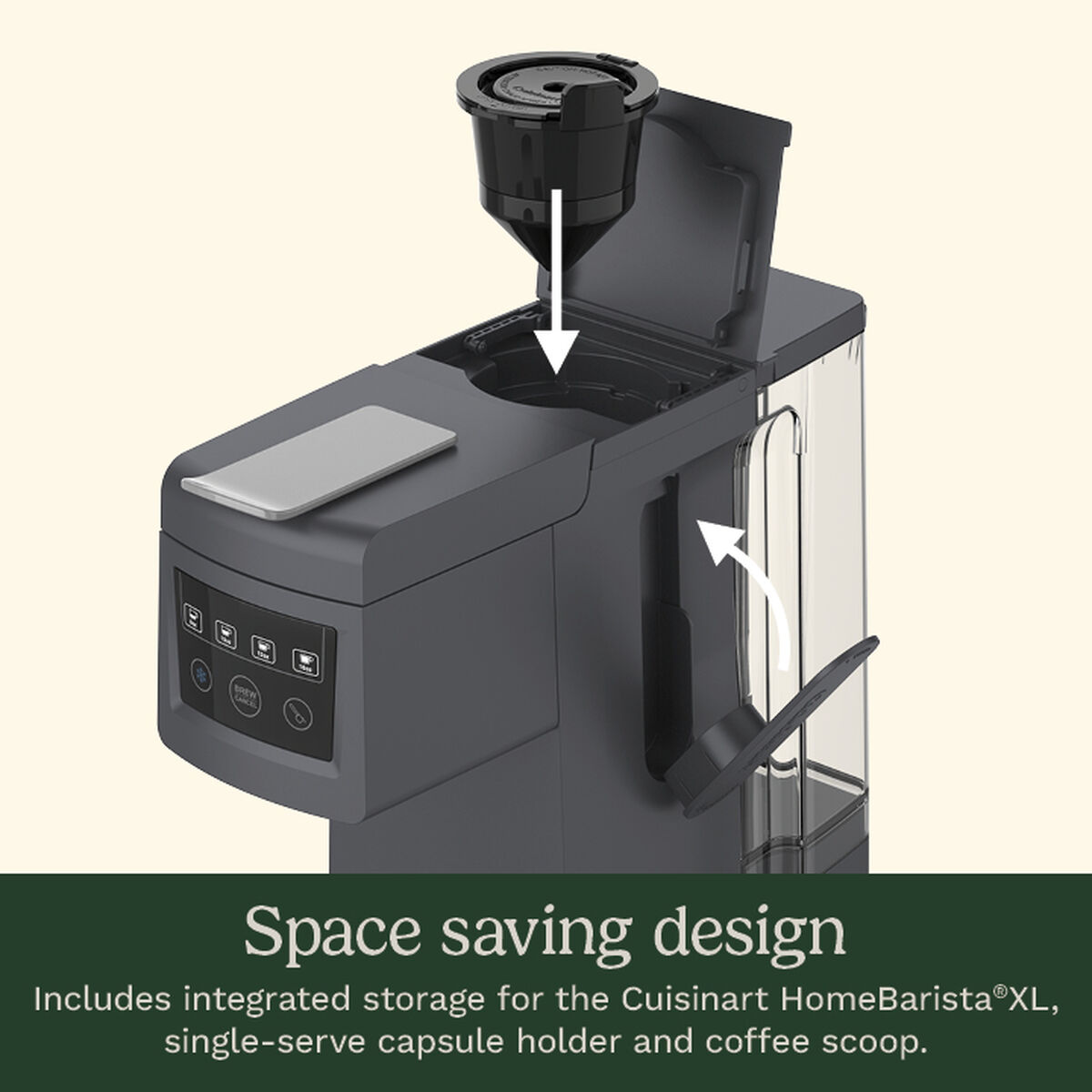 Single Cup Hot and Cold Brew Coffee Maker 7