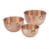 Discontinued 3 Piece Copper Mixing Bowl Set 1