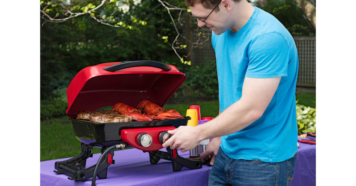 Dual Blaze Two Burner Gas Grill 8