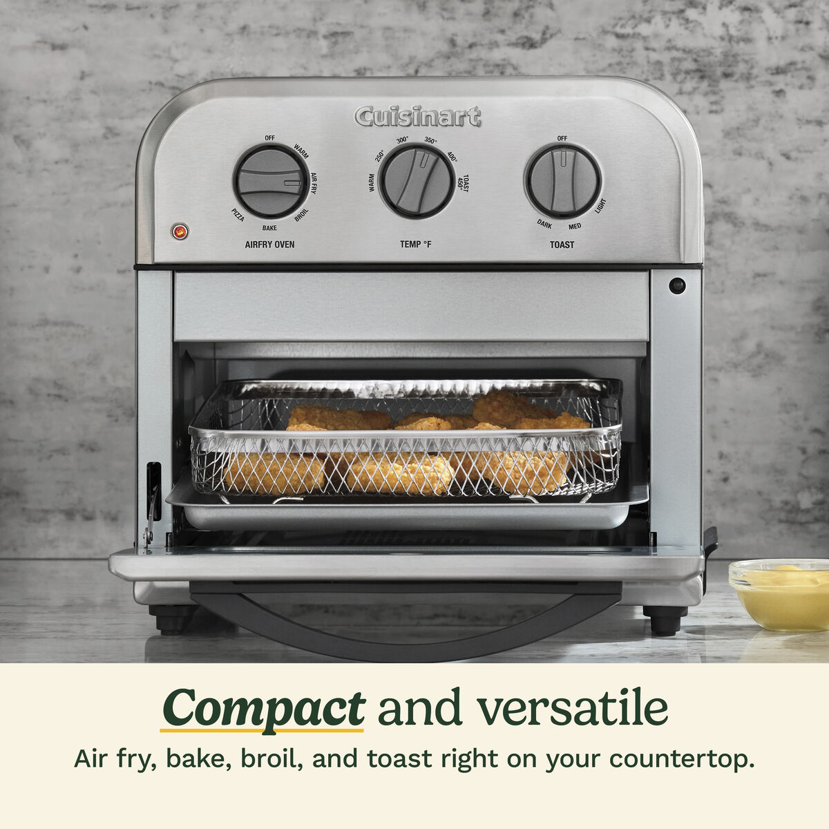 Compact Air Fryer Toaster Oven