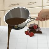 Chef's Classic&trade; Stainless 1 Qt. Pour Saucepan 2