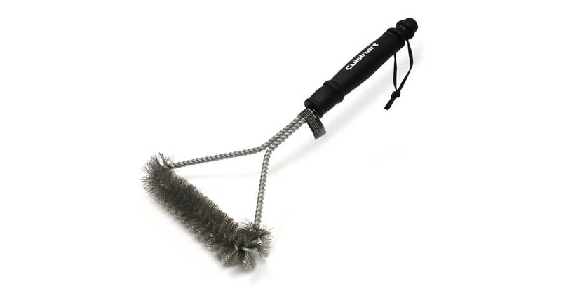 Tri-Wire 12-Inch Grill Cleaning Brush