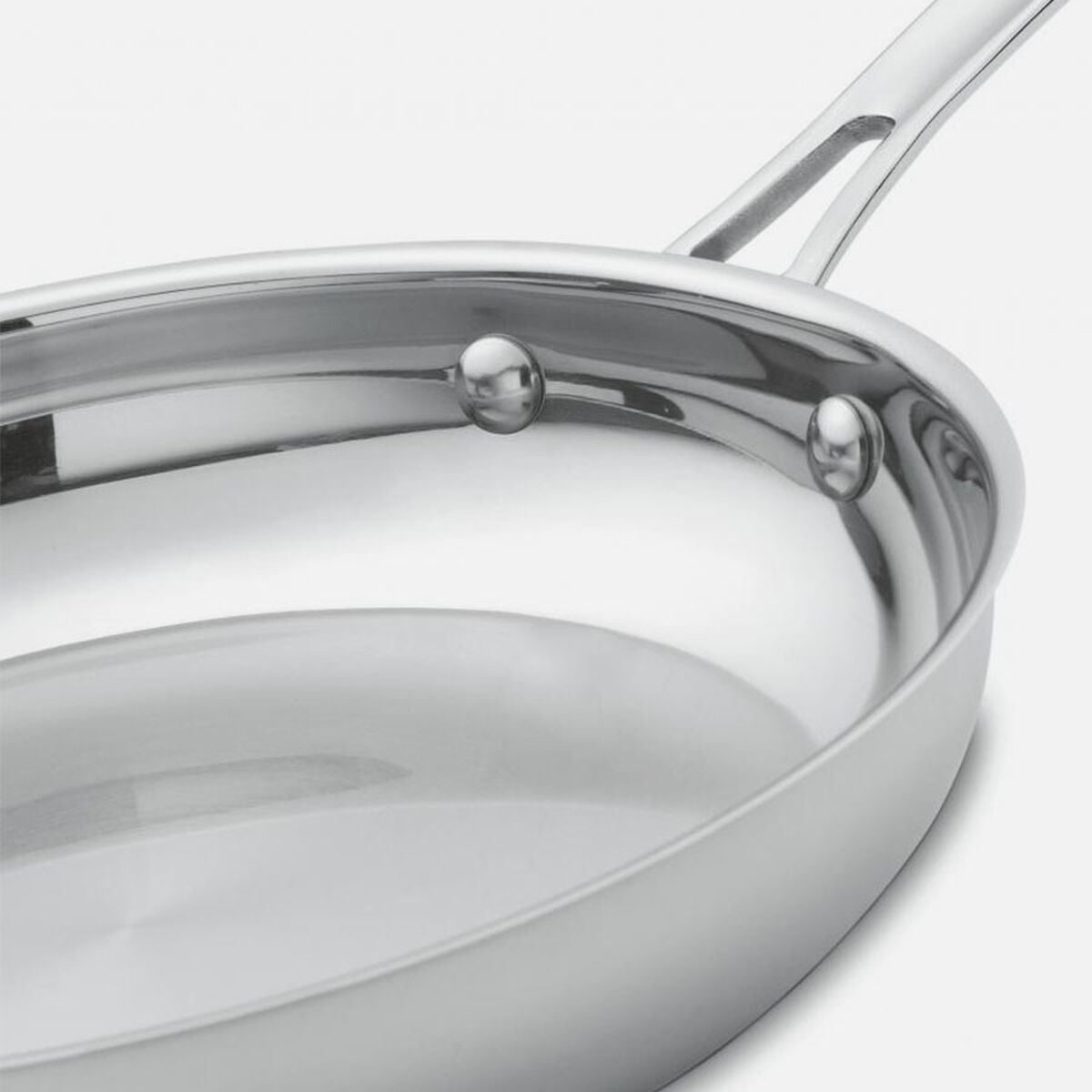 Contour&reg; Stainless 12" Skillet with Helper Handle 2