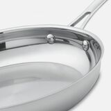 Contour&reg; Stainless 12" Skillet with Helper Handle 2