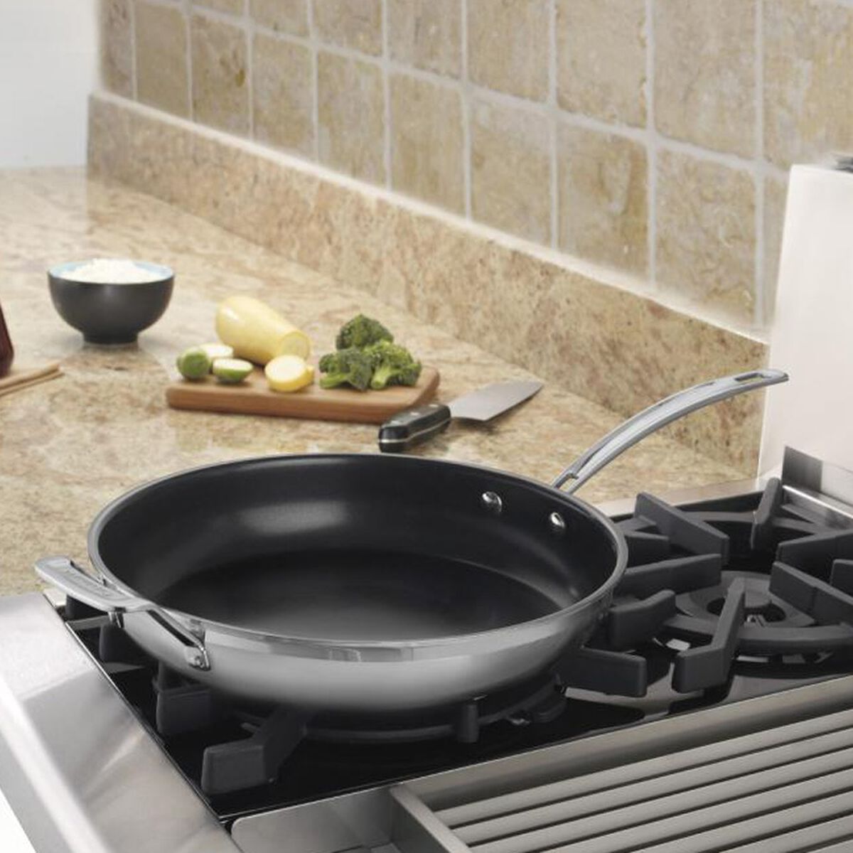 Discontinued MultiClad Pro Triple Ply Stainless Cookware 12"  Nonstick Skillet