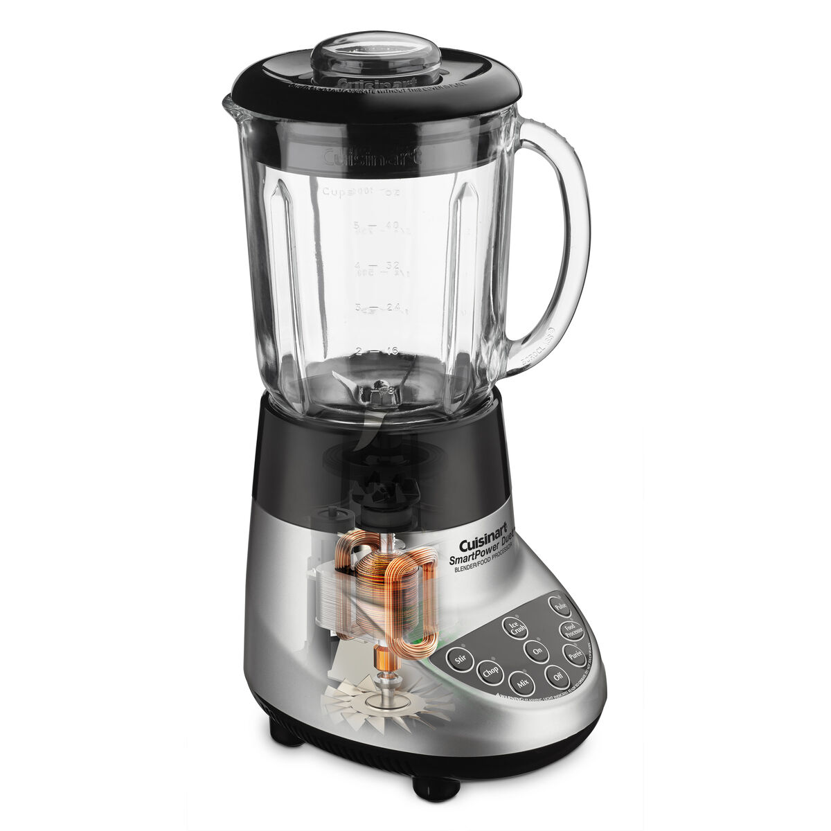 Discontinued SmartPower&trade; Duet 500 Watt Blender/Food Processor 4