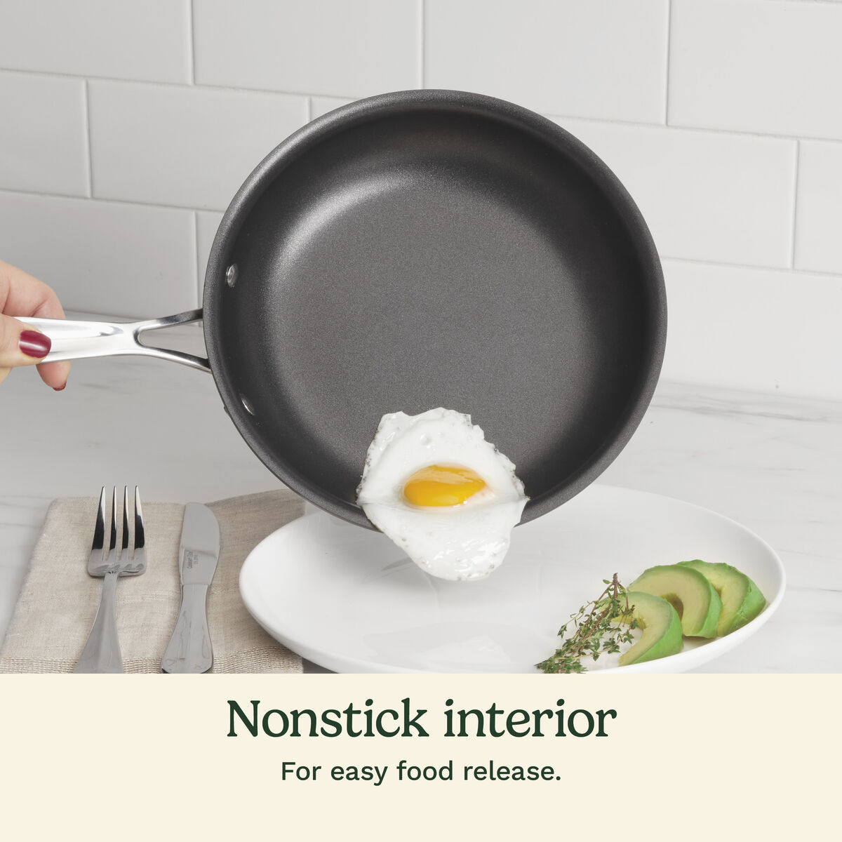 17 Piece Chef&rsquo;s Classic &trade; Nonstick Hard Anodized Set 3