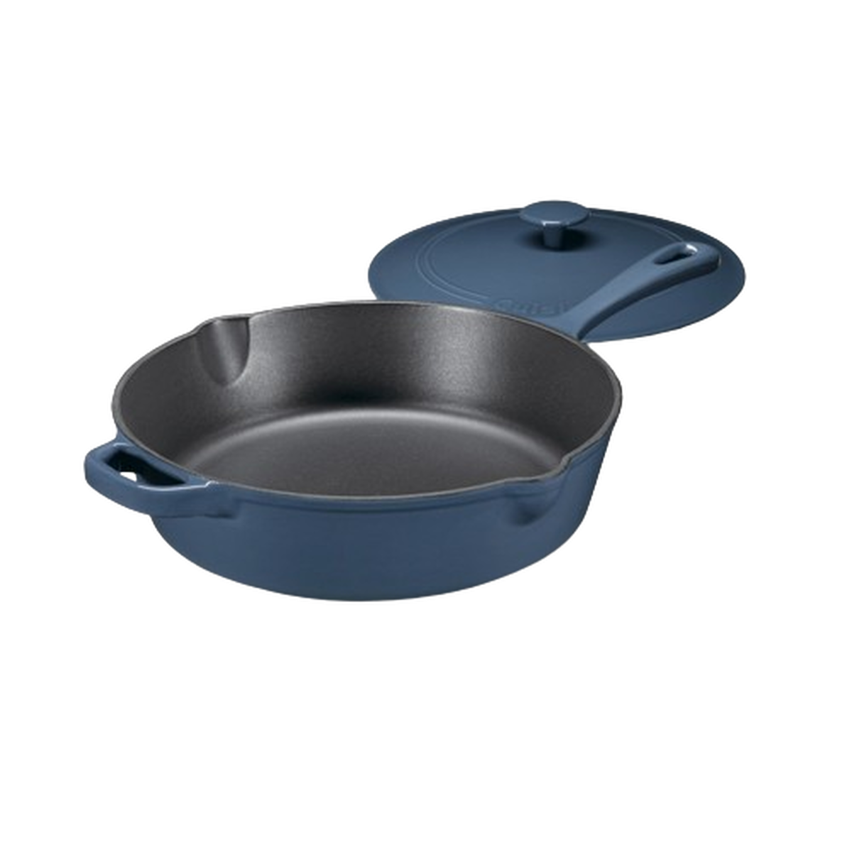 Discontinued Chef&rsquo;s Classic&trade; Enameled Cast Iron Cookware 12" (4.25 Quart) Chicken Fryer 1