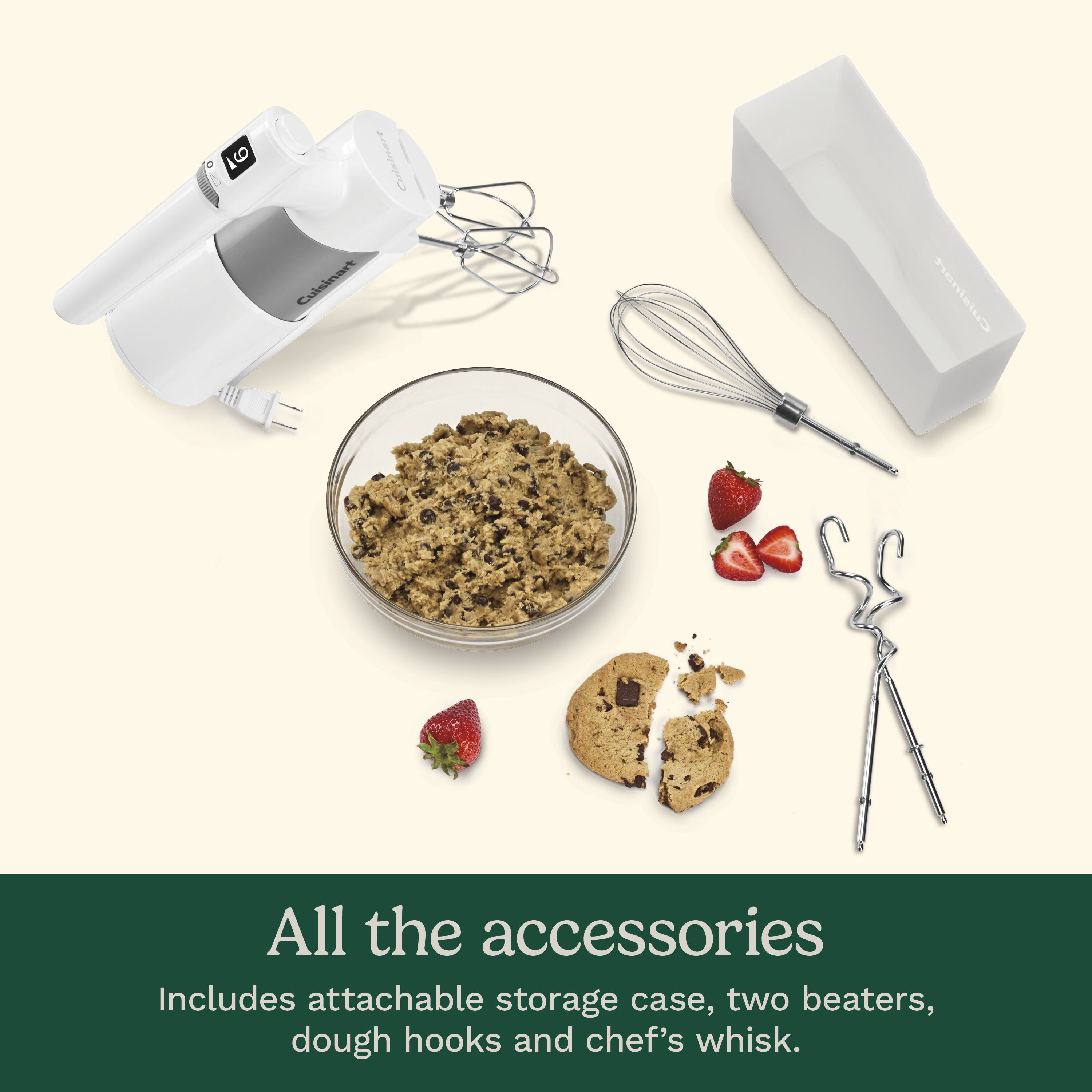 9 Speed Hand Mixer with Storage Case - Cuisinart