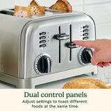 4 Slice Metal Classic Toaster