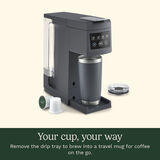 Single Cup Hot and Cold Brew Coffee Maker 6