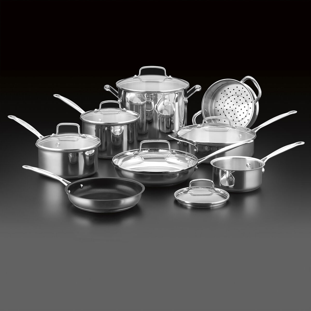 Chef's Classic&trade; Stainless 14 Piece Set 2