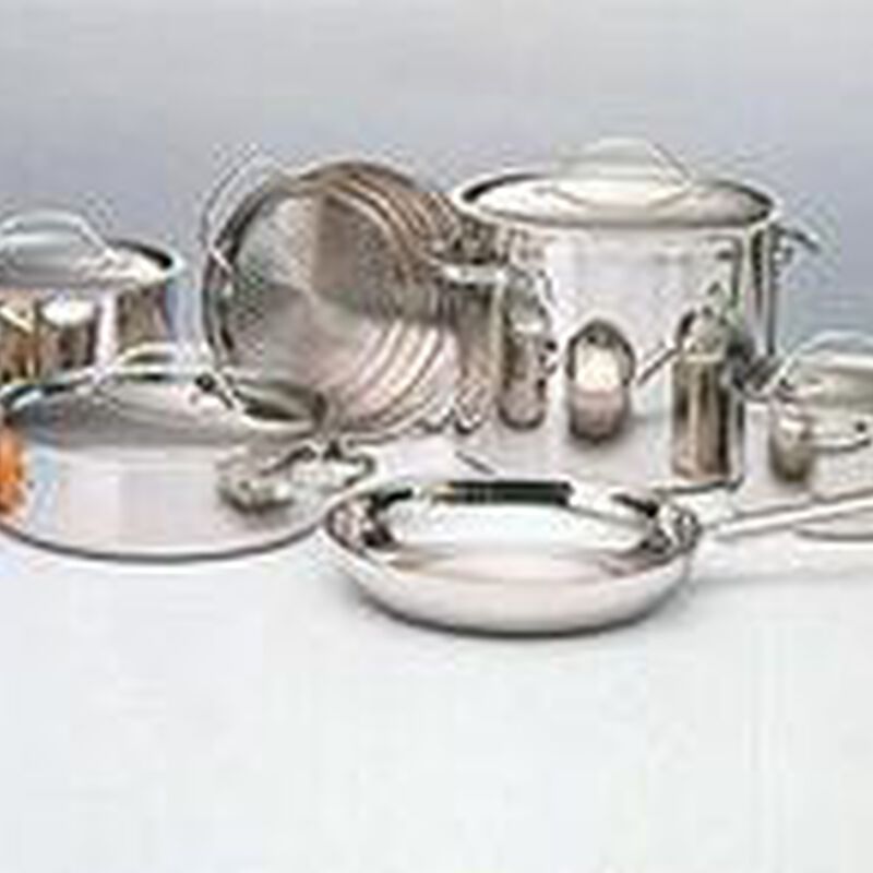 Discontinued 10 Piece Everyday Stainless Cookware Set