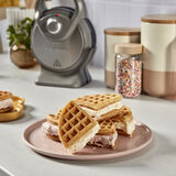 Discontinued 2-in-1 Waffle Maker with Removable Plates
