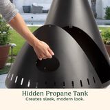 Chimenea Propane Fire Pit