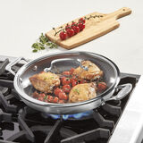 FusionPlus&reg; Hybrid Stainless Steel 12" Everyday Pan with Lid 2