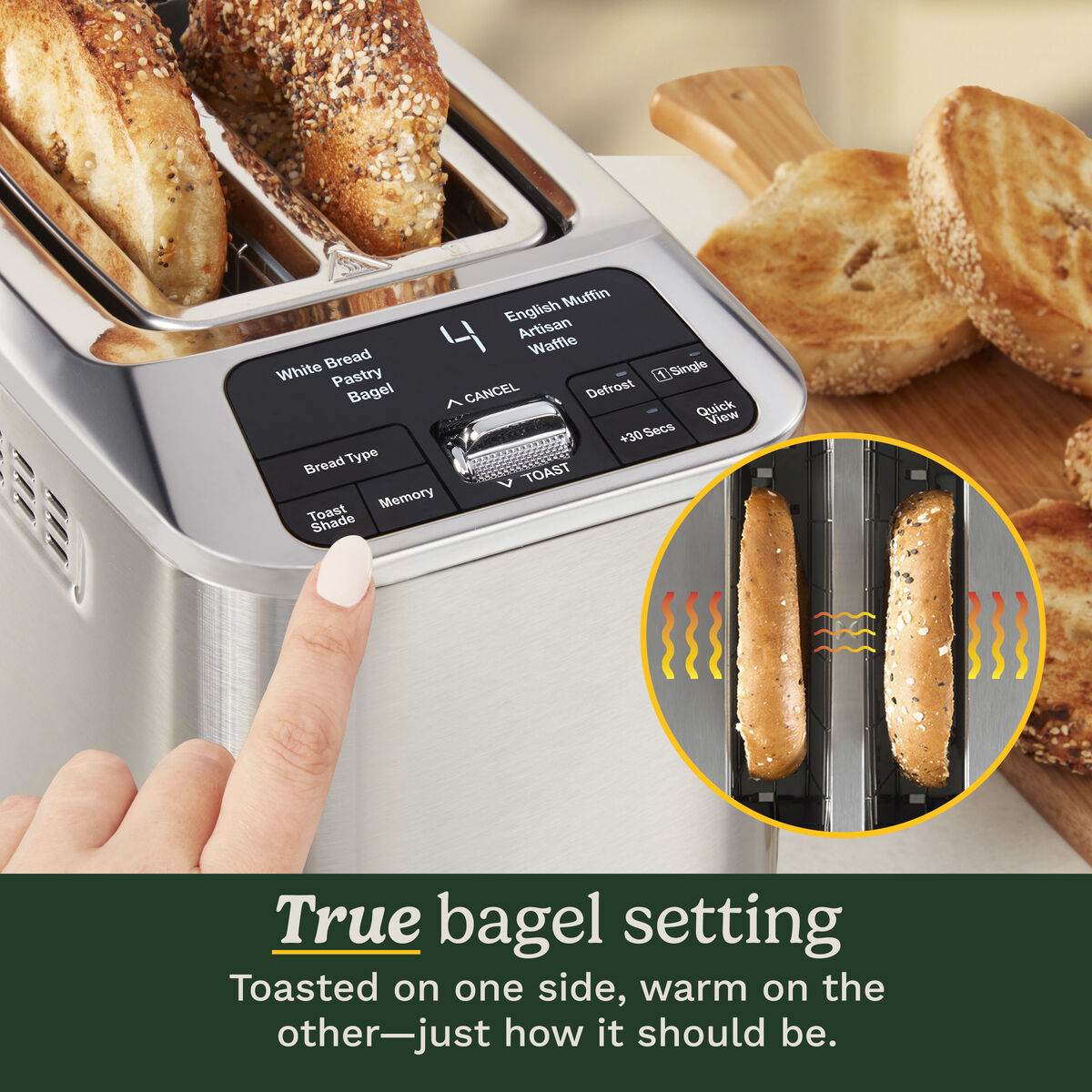 2-Slice Motorized Digital Toaster 9