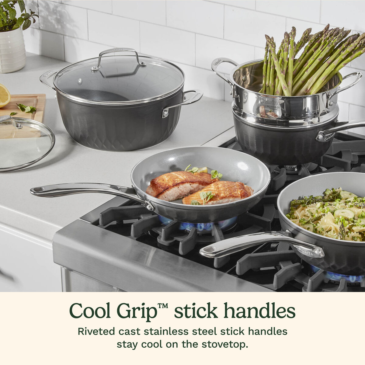 11-Pc Color Impressions Ceramic Nonstick Set 5