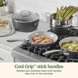 11-Pc Color Impressions Ceramic Nonstick Set 5