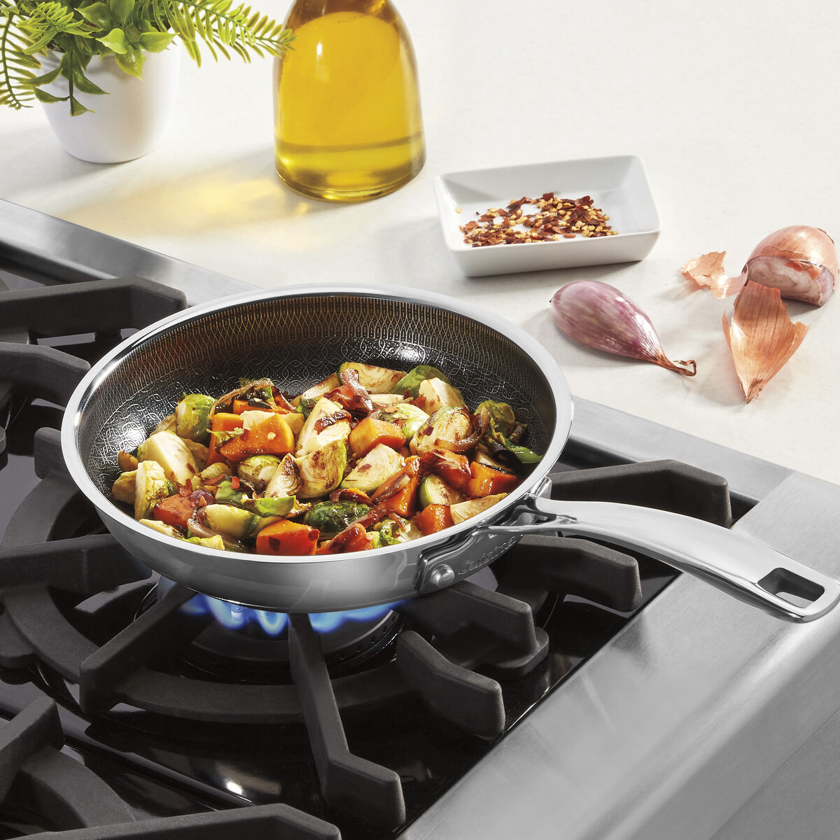 FusionPlus&reg; Hybrid Stainless Steel 8" Skillet 2