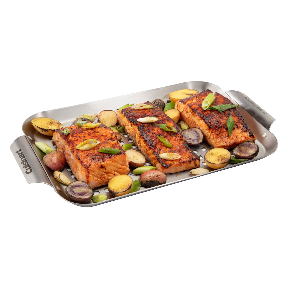 3 Piece Stainless Steel Topper Set 6