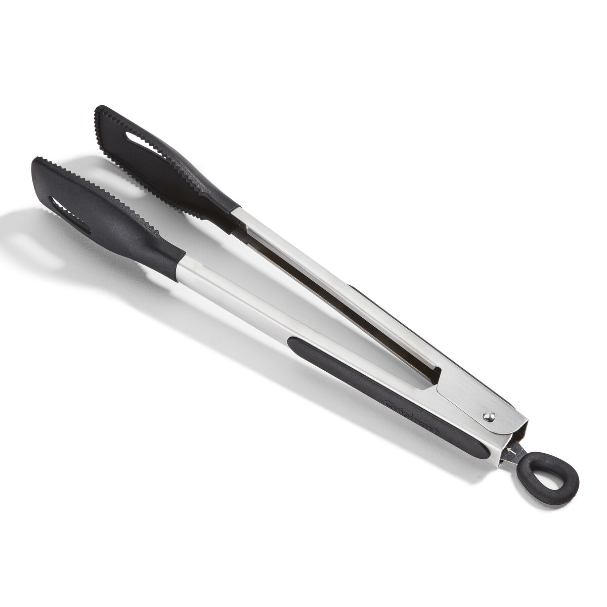 12"  Squared Head Silicone Tongs 1