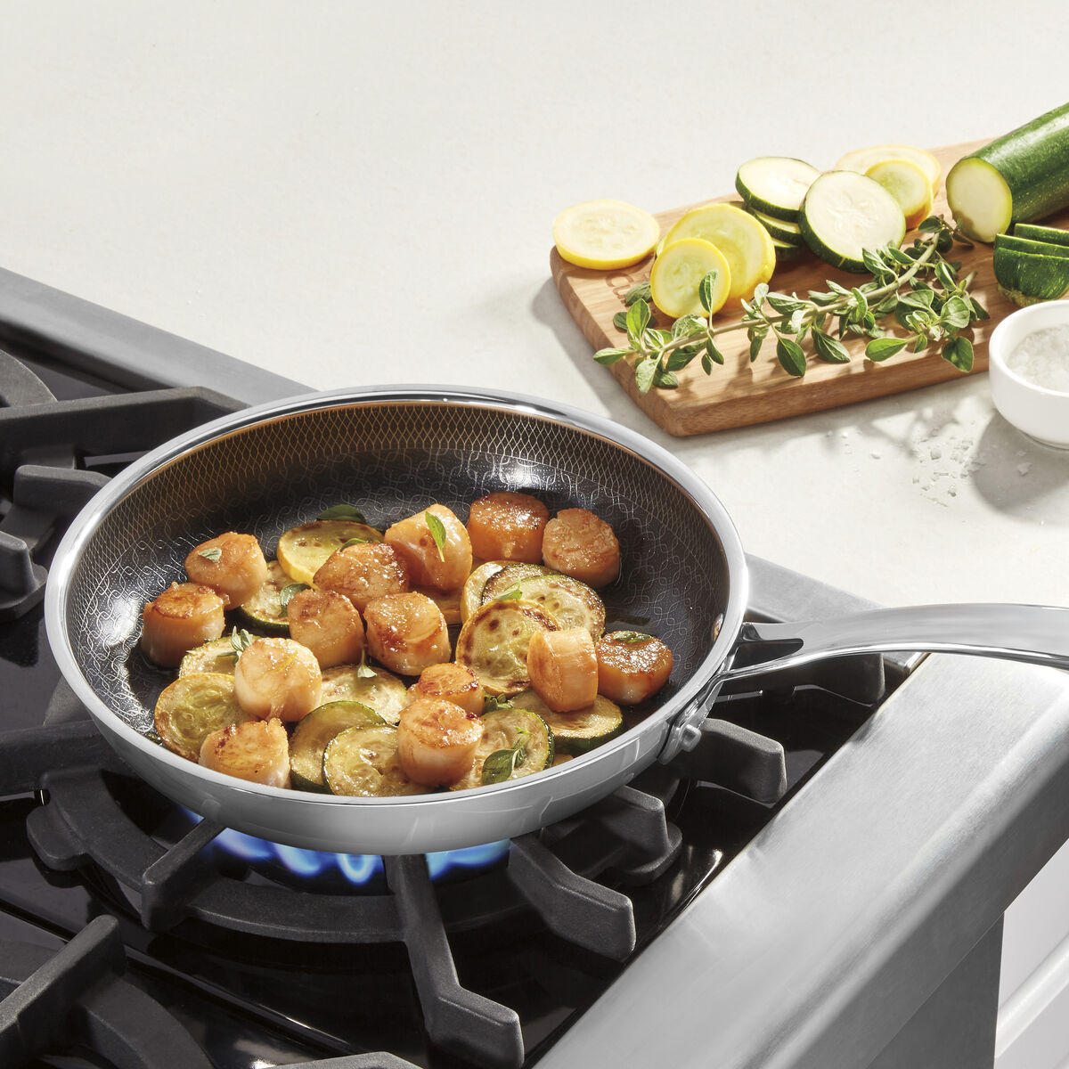 FusionPlus&reg; Hybrid Stainless Steel 10" Skillet 2