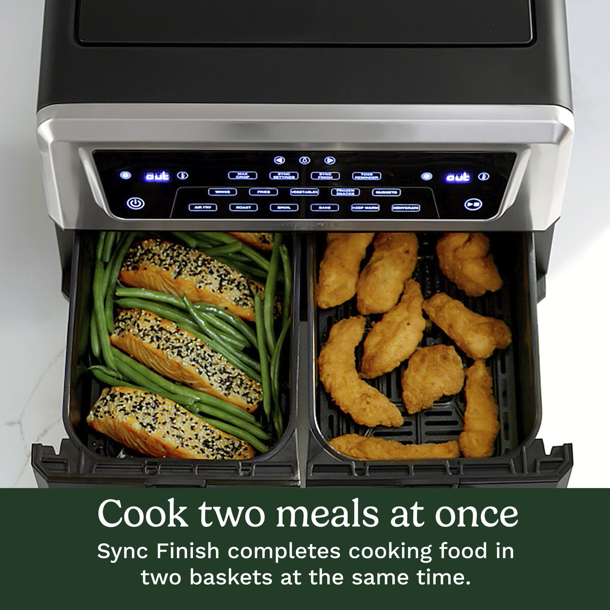 11-qt Dual Basket Air Fryer Pro