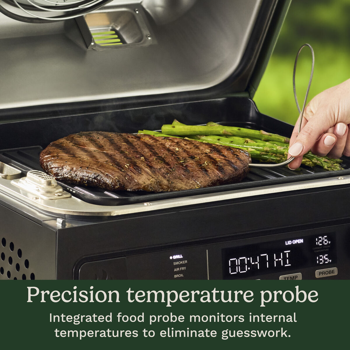 Flavorboost&trade; 8-in-1 Outdoor Electric Grill 6