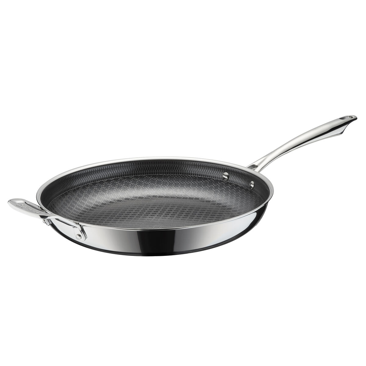 FusionElite+&trade; Hybrid Tri-Ply Stainless Steel 12" Skillet w/Helper 1