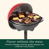 2-in-1 Indoor/Outdoor Electric Grill