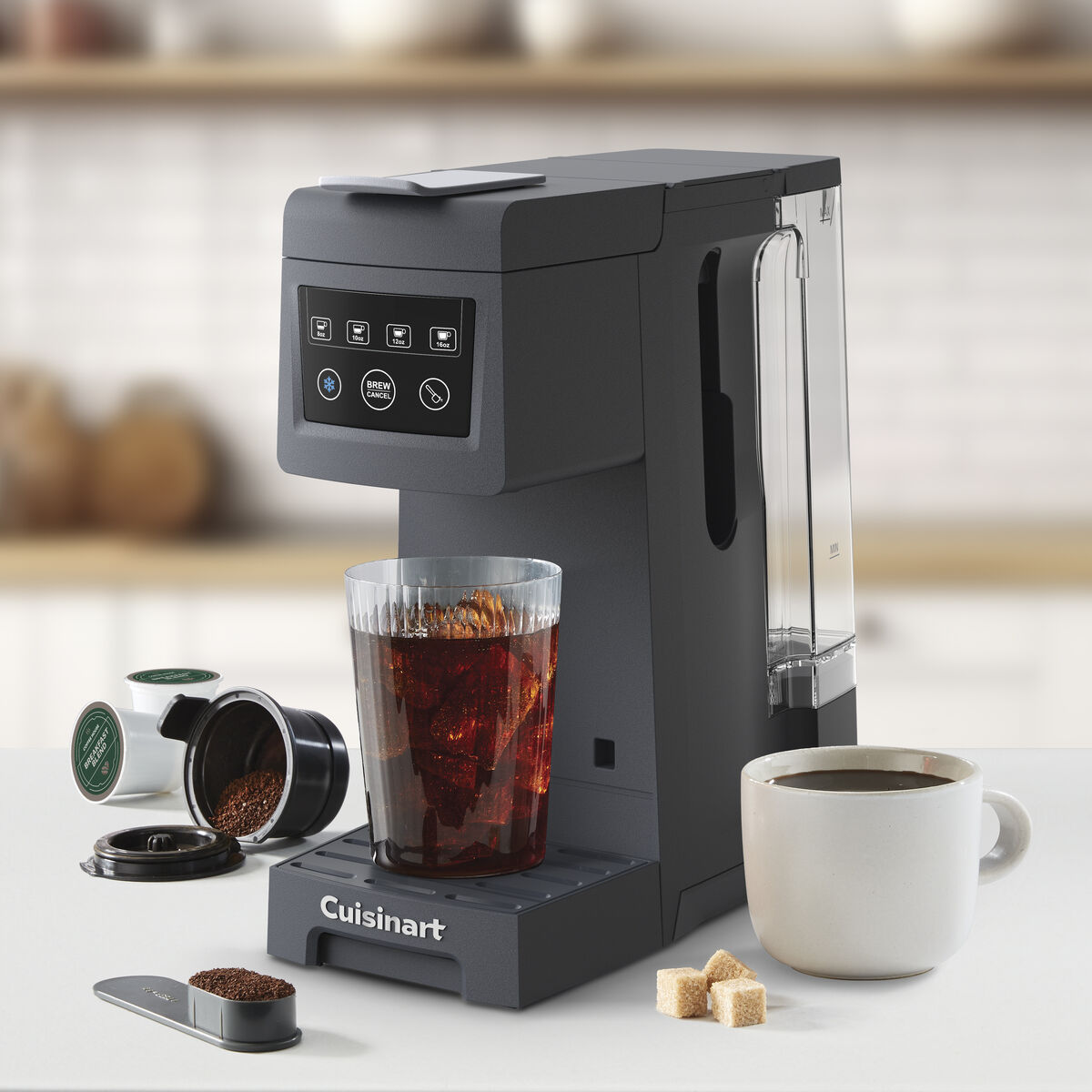 Single Cup Hot and Cold Brew Coffee Maker 3