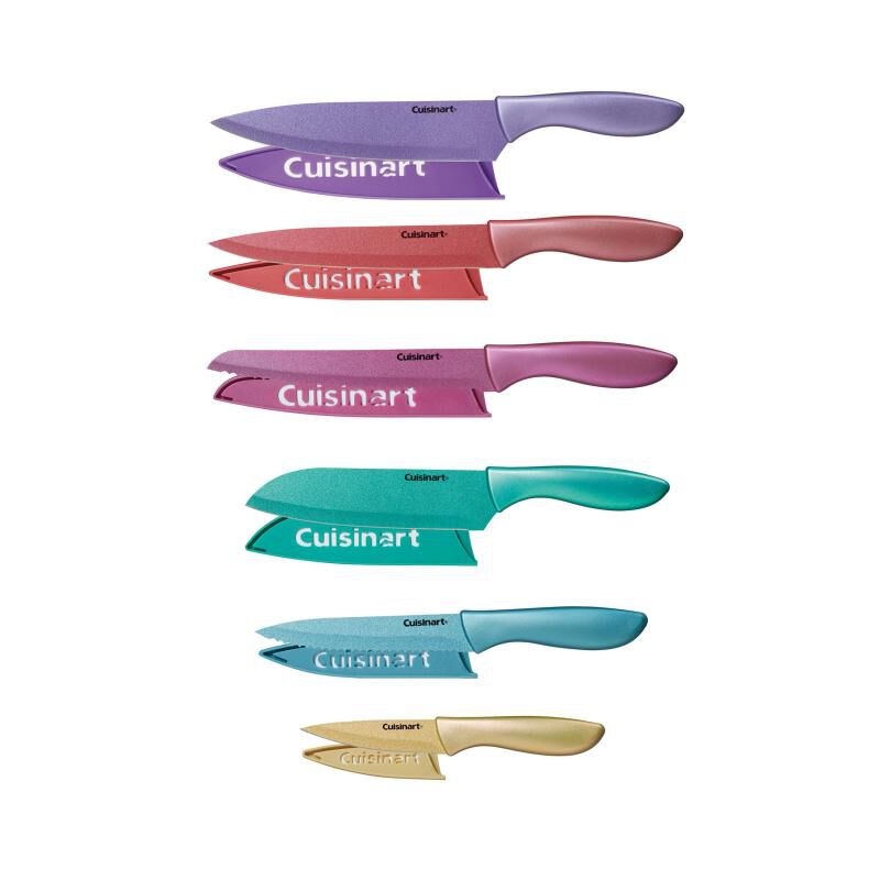 Discontinued 12 Piece Pearl Coated Knife Set