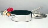 Discontinued 3.5 Quart Saut&eacute; Pan with Helper Handle & Cover 1