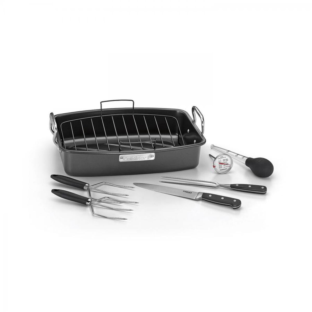 Discontinued 17" x 13" Roaster with Removable Rack 1