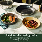 FusionPlus&trade; Stainless Steel 10.25&Prime; Deep Fry with Lid