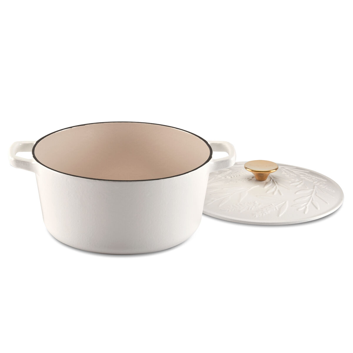 Earth & Essence 5 Qt. Casserole with Cover - Sage Design 1