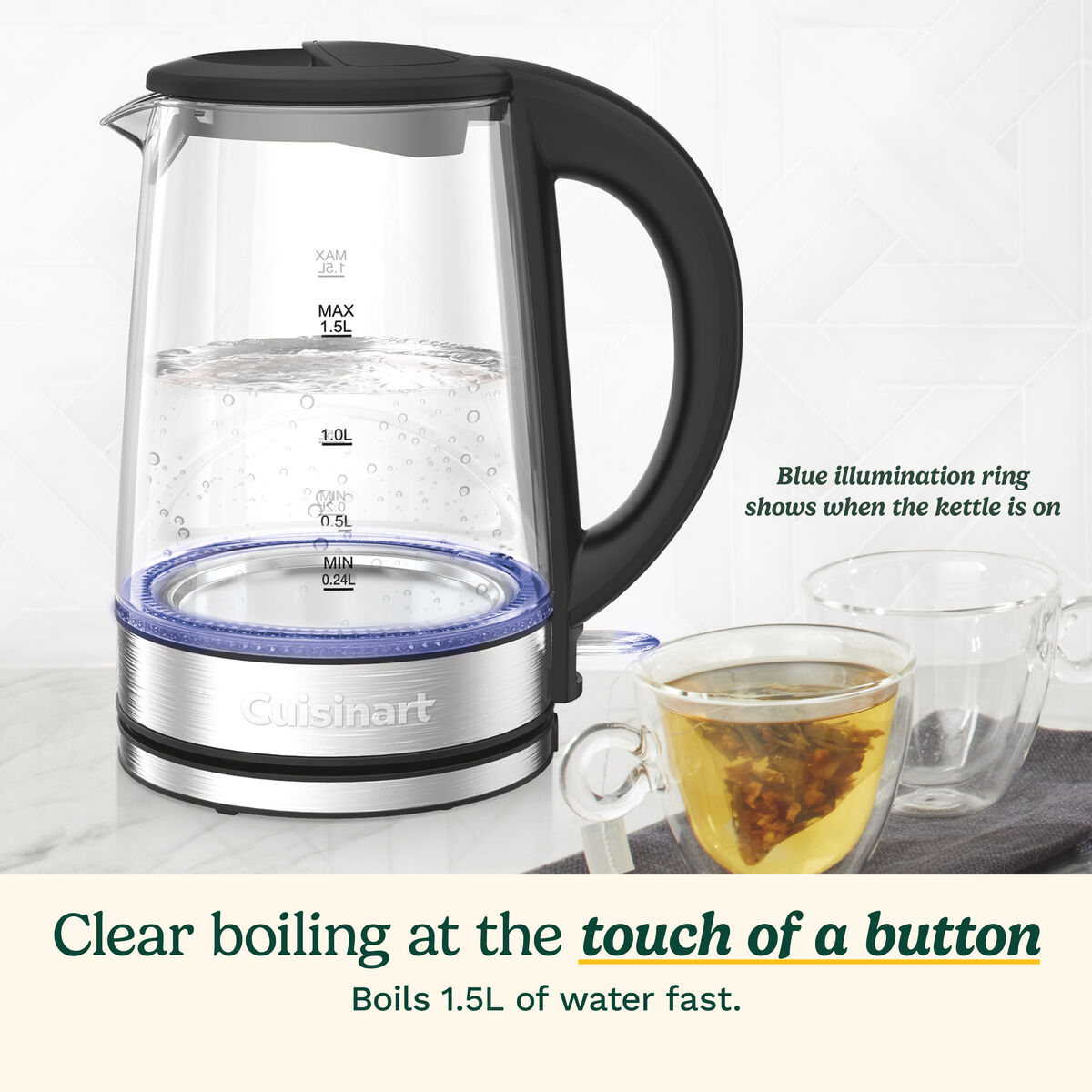Clear 1.5L Kettle 3