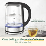 Clear 1.5L Kettle 3