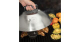 12.25" Stainless Steel BBQ Melting Dome with Steam Vent 3