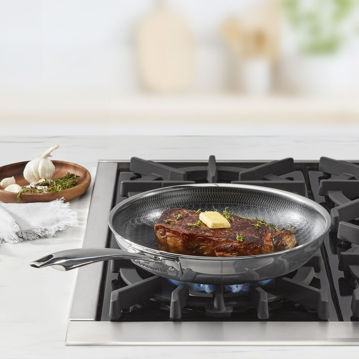 FusionElite+&trade; Hybrid Tri-Ply Stainless Steel 10" Skillet