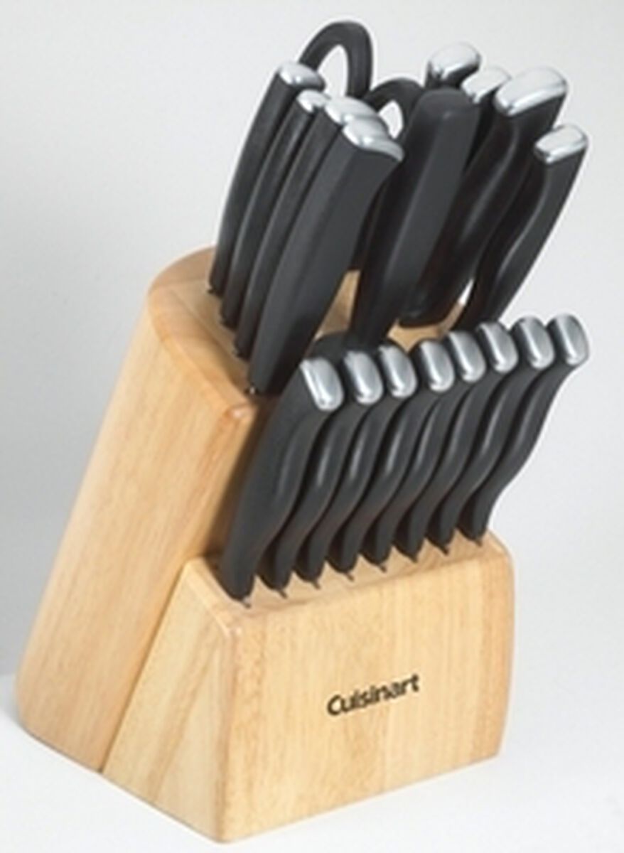 Discontinued Advantage 19 Piece Solid Pom Cutlery Block Set 1