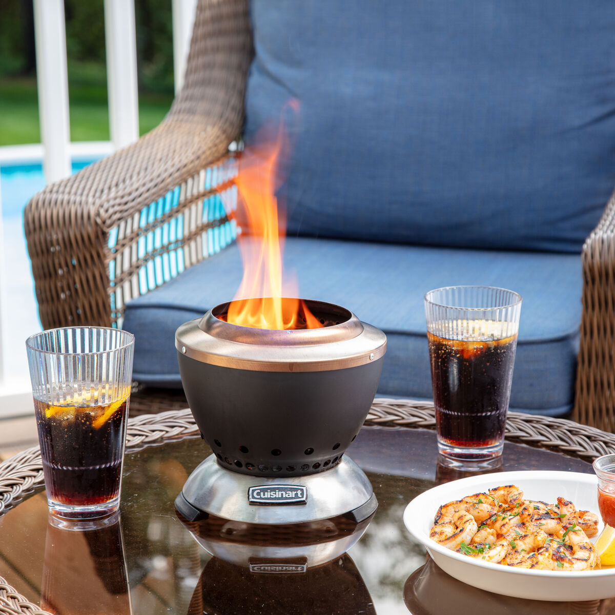 7.5&rdquo; Cleanburn Smokeless Tabletop Fire Pit 11