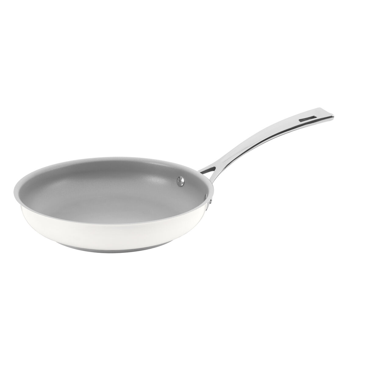 Discontinued 8" Matte White Nonstick Skillet 1