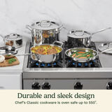 Chef's Classic&trade; Stainless 10 Piece Set