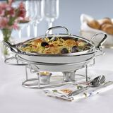 Classic Entertaining Collection 11" Round Buffet Server 2