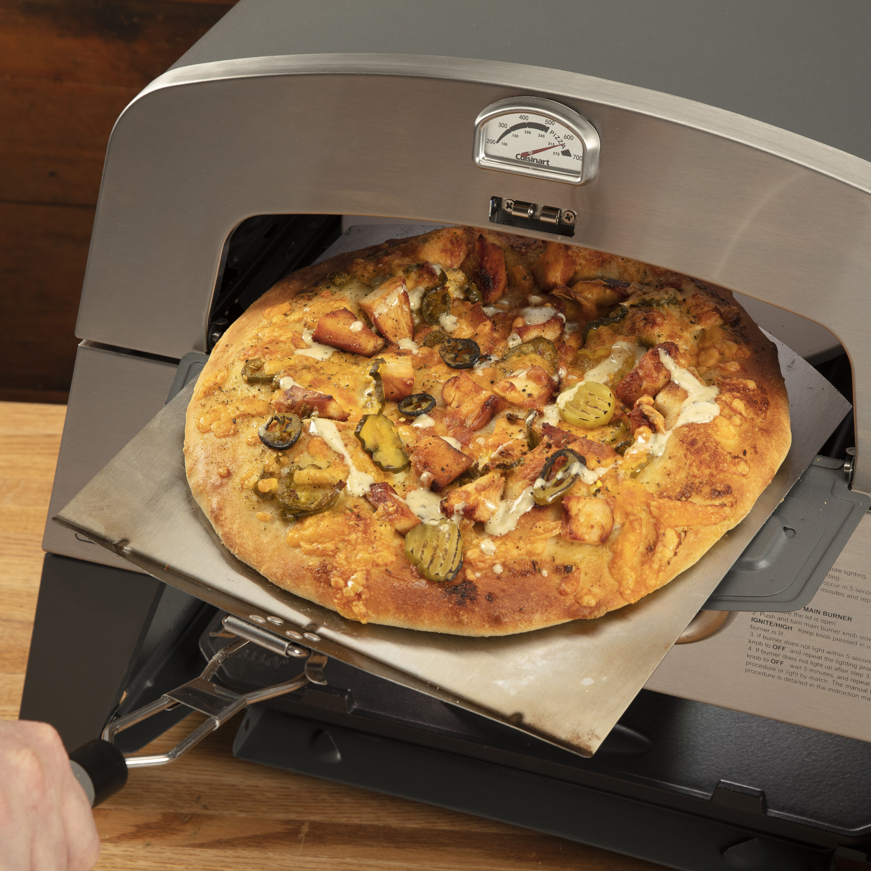 3 Piece Pizza Grilling Pack - Cuisinart 3 Piece Pizza Grilling Pack - Cuisinart