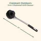 Discontinued 3-in-1 Chainmail Grill Cleaner 2